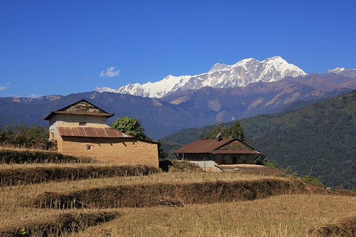 Panchase Trekking in Pokhara, Nepal.